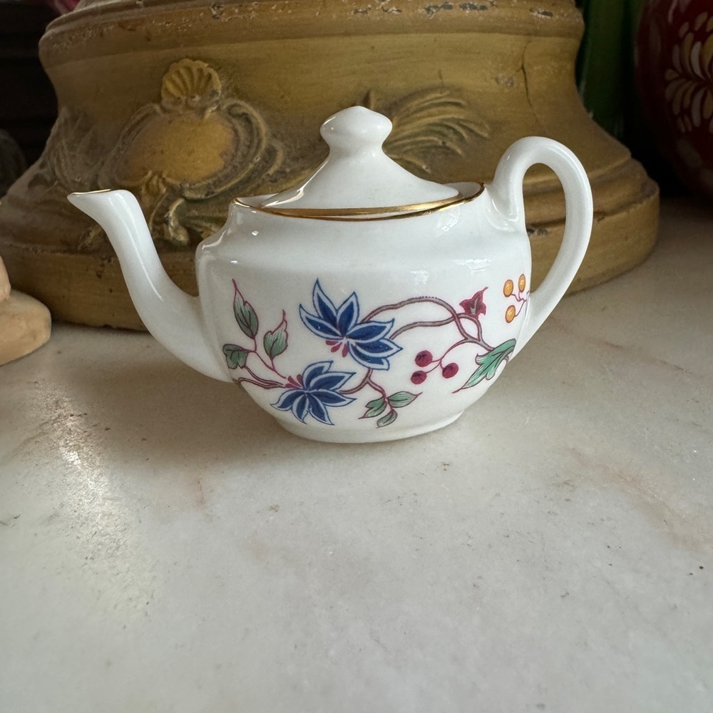 Vintage Hammersley Miniature Tea Pot